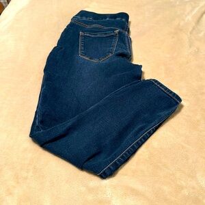 Nine West Skinny Crop Blue Jeans Size 6